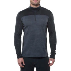 KUHL RYZER 1/4 ZIP | BLACK/KOAL