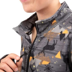 KIDS HALF ZIP 3.0 ECOLAT | MOOSE TRAC -Paragon Sports Shop 22303 383 W9293 4