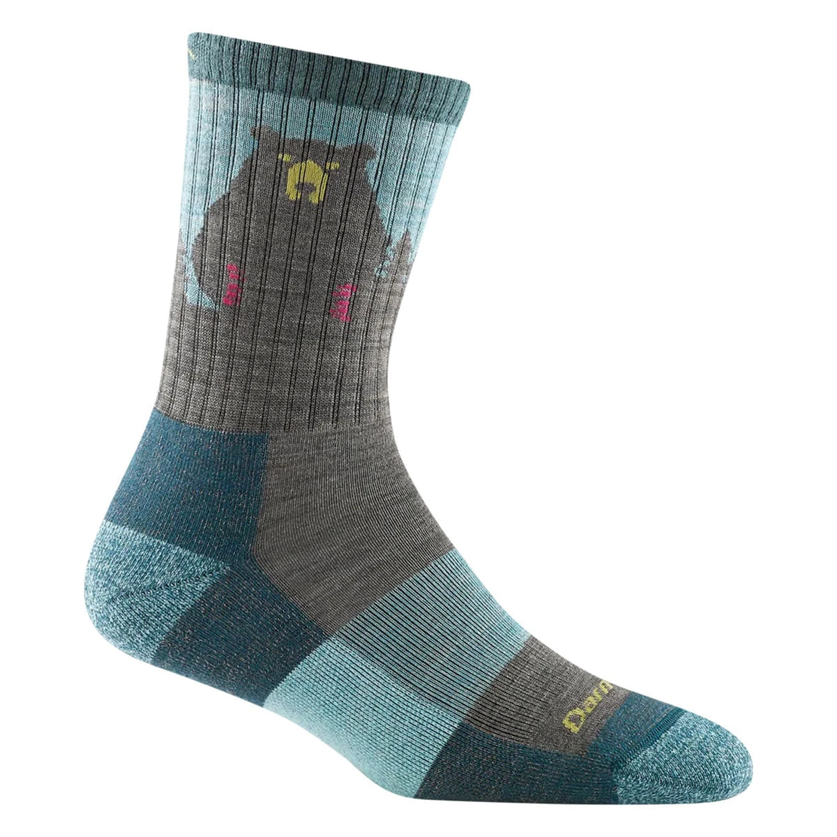 L BEAR TOWN MICRO CREW | AQUA 1 L BEAR TOWN MICRO CREW | AQUA