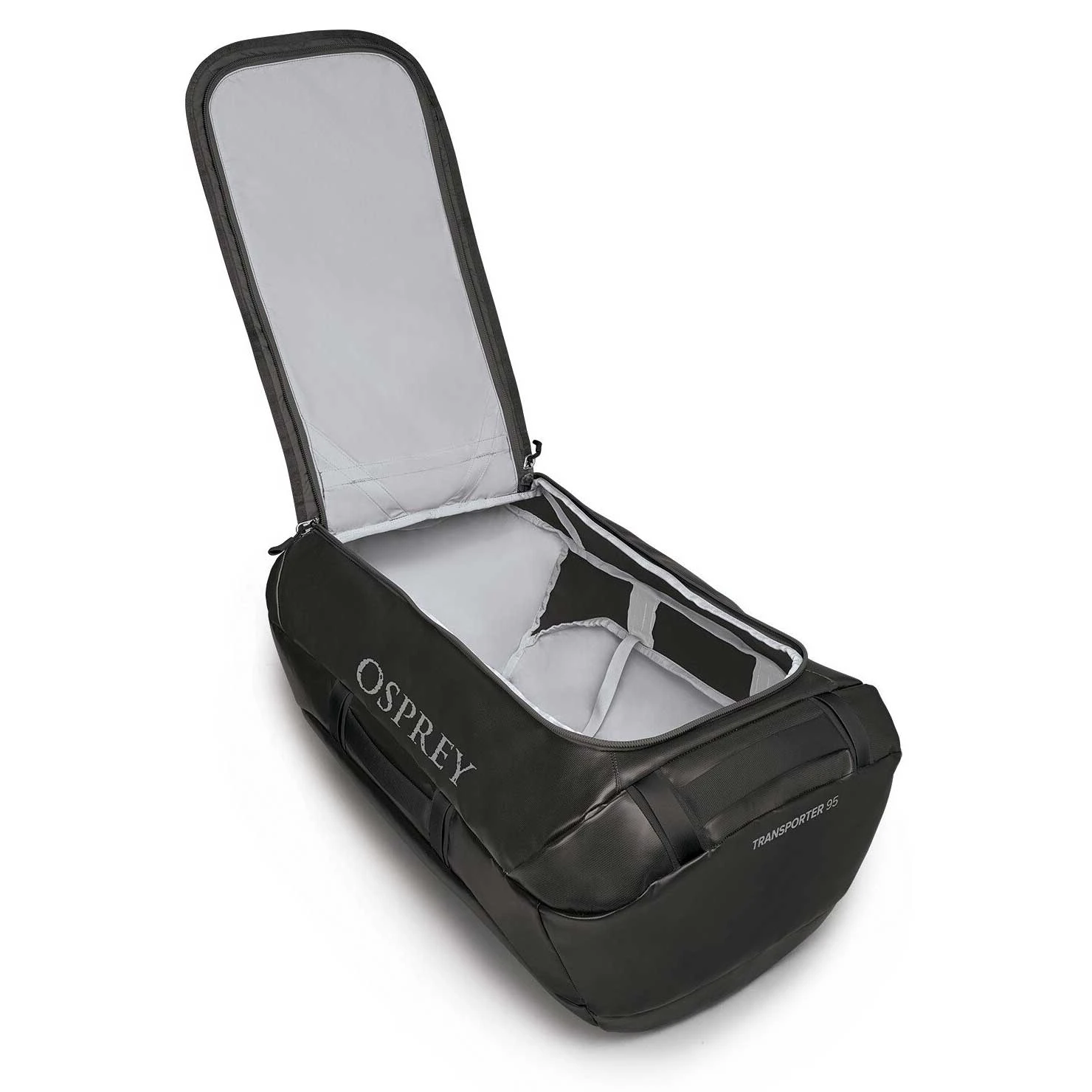 Osprey TRANSPORTER 95 DUFFEL | BLACK 3 Osprey TRANSPORTER 95 DUFFEL | BLACK - Image 3