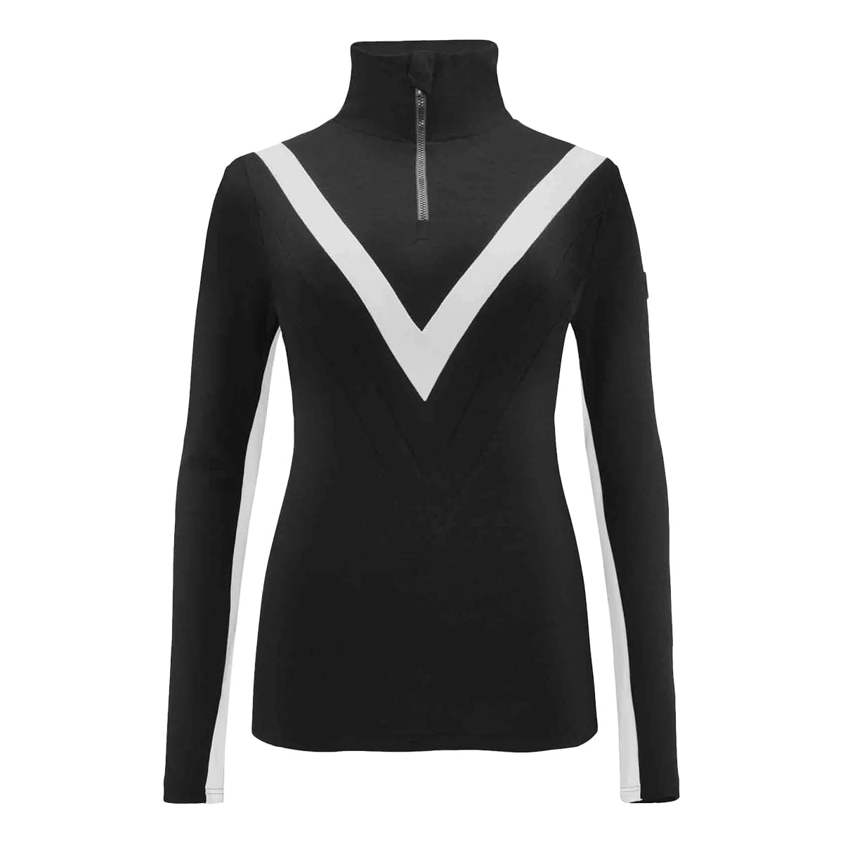 We Norwegians CHEVRON ZIPUP WOMEN | BLACK 1 We Norwegians CHEVRON ZIPUP WOMEN | BLACK