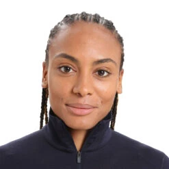 Icebreaker W TECH LS 1/2 ZIP | 401-NAVY -Paragon Sports Shop 34658 6307 104390 NAVY 3