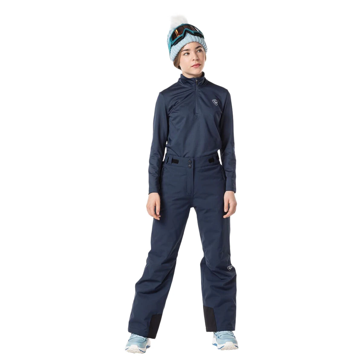 Rossignol GIRL SKI PANT | 715-NAVY 5 Rossignol GIRL SKI PANT | 715-NAVY - Image 5