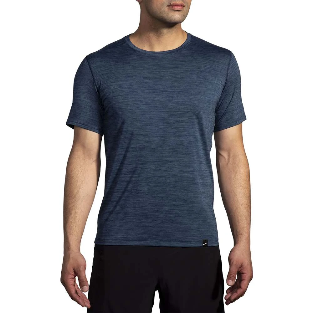 BROOKS LUXE SHORT SLEEVE | 412-HTR BL 2 BROOKS LUXE SHORT SLEEVE | 412-HTR BL - Image 2