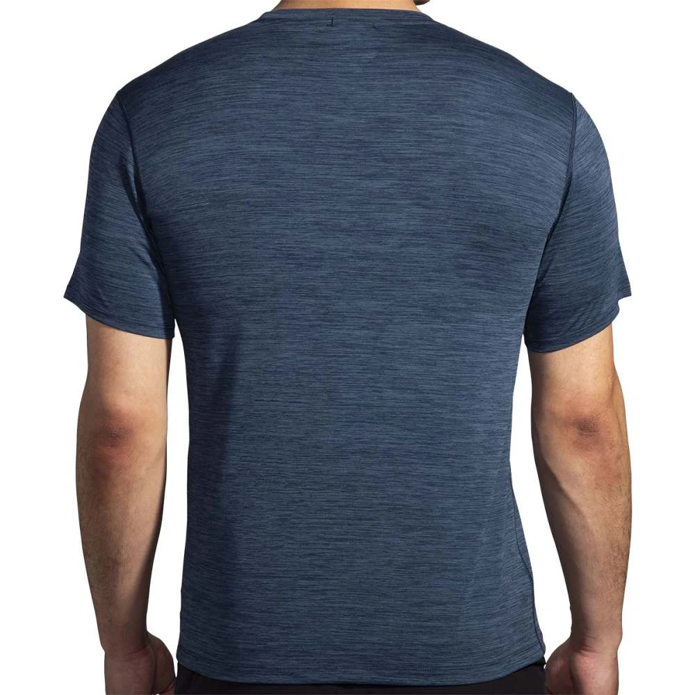BROOKS LUXE SHORT SLEEVE | 412-HTR BL 3 BROOKS LUXE SHORT SLEEVE | 412-HTR BL - Image 3