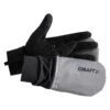 Craft HYBRID WEATEHR GLOVE | SILVER/BLA