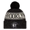 NEW ERA NETS SPORT KNIT POMPOM | BLACK