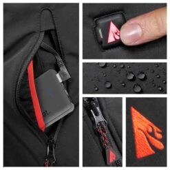 W/5 VOLT SOFTSHELL VEST | BLACK 7 W/5 VOLT SOFTSHELL VEST | BLACK -Paragon Sports Shop 47661 3