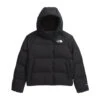 The North Face GIRLS' NORTH DOWN HOODED | JK3-TNF BL