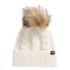 The North Face KIDS' OH MEGA FUR POM BE | QLI-WHITE