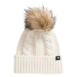 The North Face KIDS' OH MEGA FUR POM BE | QLI-WHITE
