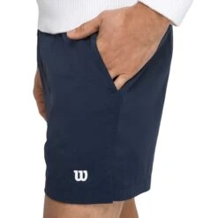 Wilson M TENNIS VOLLEY SHORT 6I | DBC-NAVY -Paragon Sports Shop 47912 4
