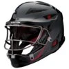 EASTON HELLCAT PITCH HELMET | BLACK