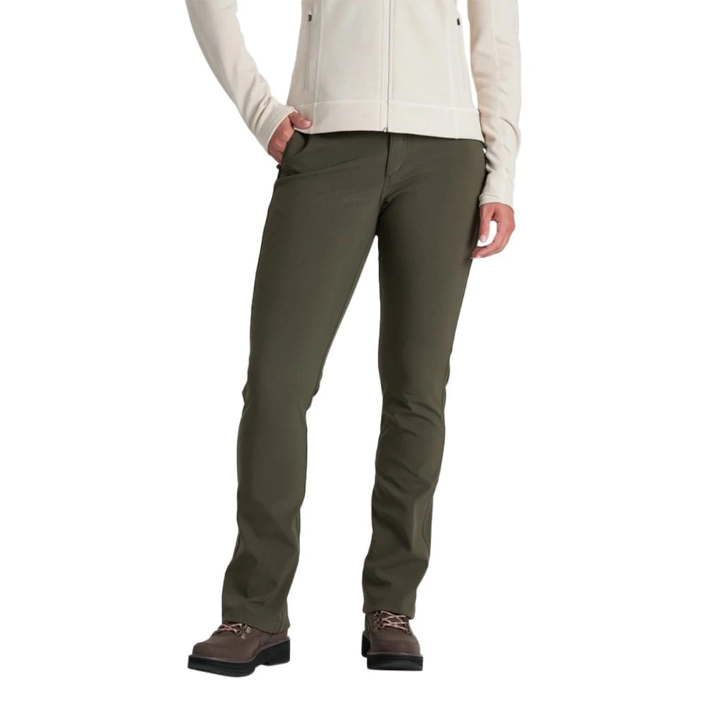 KUHL W FROST SOFTSHELL PANT | BLACK OLIV 1 KUHL W FROST SOFTSHELL PANT | BLACK OLIV