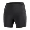 Salomon CROSS RUN SHORT TIGHTS W | DEEP BLACK
