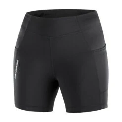 Salomon CROSS RUN SHORT TIGHTS W | DEEP BLACK