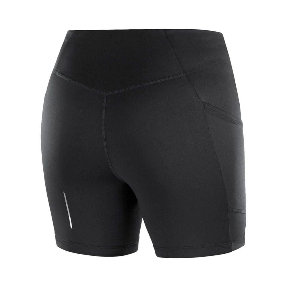 Salomon CROSS RUN SHORT TIGHTS W | DEEP BLACK 2 Salomon CROSS RUN SHORT TIGHTS W | DEEP BLACK - Image 2