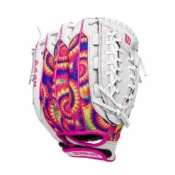 Wilson 12.00 FLASH FP GLOVE | WHT/PNK/TD