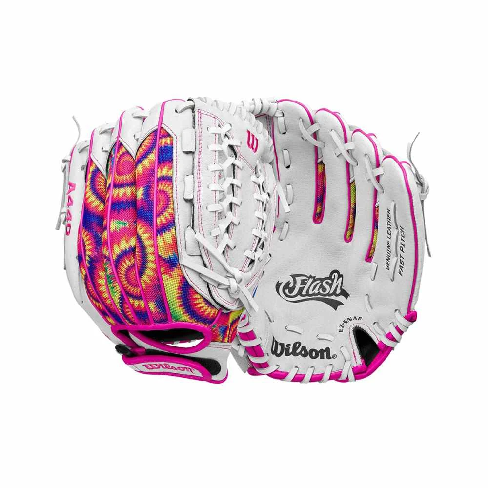 Wilson 12.00 FLASH FP GLOVE | WHT/PNK/TD 4 Wilson 12.00 FLASH FP GLOVE | WHT/PNK/TD - Image 4