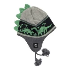 Turtle Fur KIDS DR DINO HAT | 232-GRAY