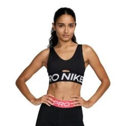 Nike PRO INDY PLUNGE SPORTS B | 010-BLACK/