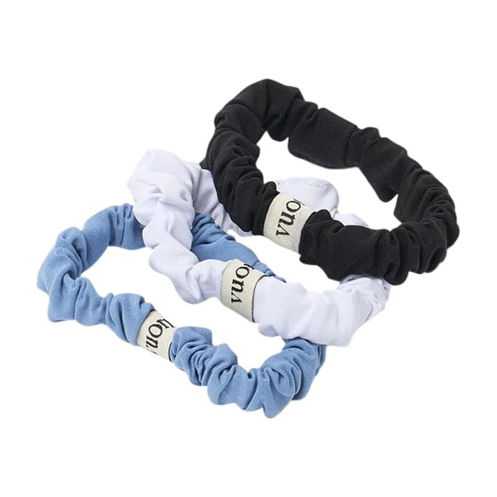 Vuori MINI SCRUNCHY 3PK | BWI-BLACK/ 1 Vuori MINI SCRUNCHY 3PK | BWI-BLACK/