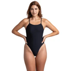 SWIM ONESIE | BLACK