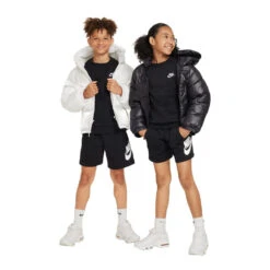 Nike SPRTSWR CLUB FLEECE | 010-BLKWHT -Paragon Sports Shop 60088 5 FD3006 BLACK WHITE 3