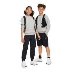 Nike SPRTSWR CLUB FLEECE | 063-DGHWHT -Paragon Sports Shop 60089 5 FD3006 DK.GREY HTHR WHI 3