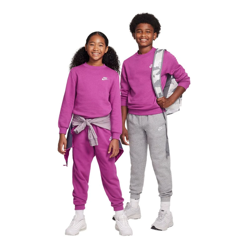 Nike SPRTSWR CLUB FLEECE | 518-FCHWHT 3 Nike SPRTSWR CLUB FLEECE | 518-FCHWHT - Image 3