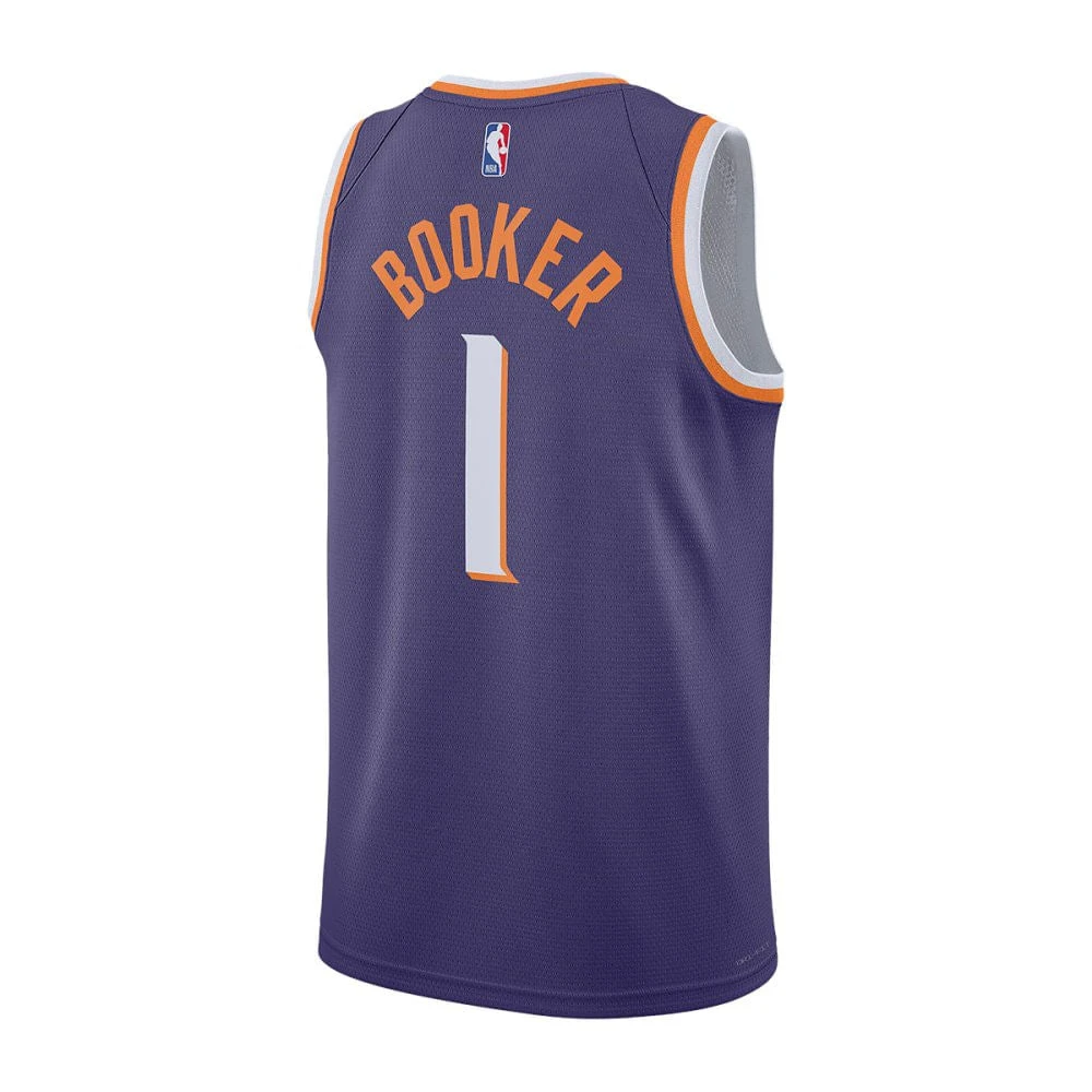 Nike BOOKER SUNS ICON SWINGMAN | 566-ORCHID 2 Nike BOOKER SUNS ICON SWINGMAN | 566-ORCHID - Image 2