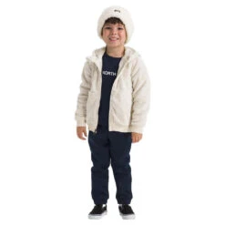 The North Face KIDS' OSITO FULL ZIP HOO | QLI-WHITE -Paragon Sports Shop 62718 5