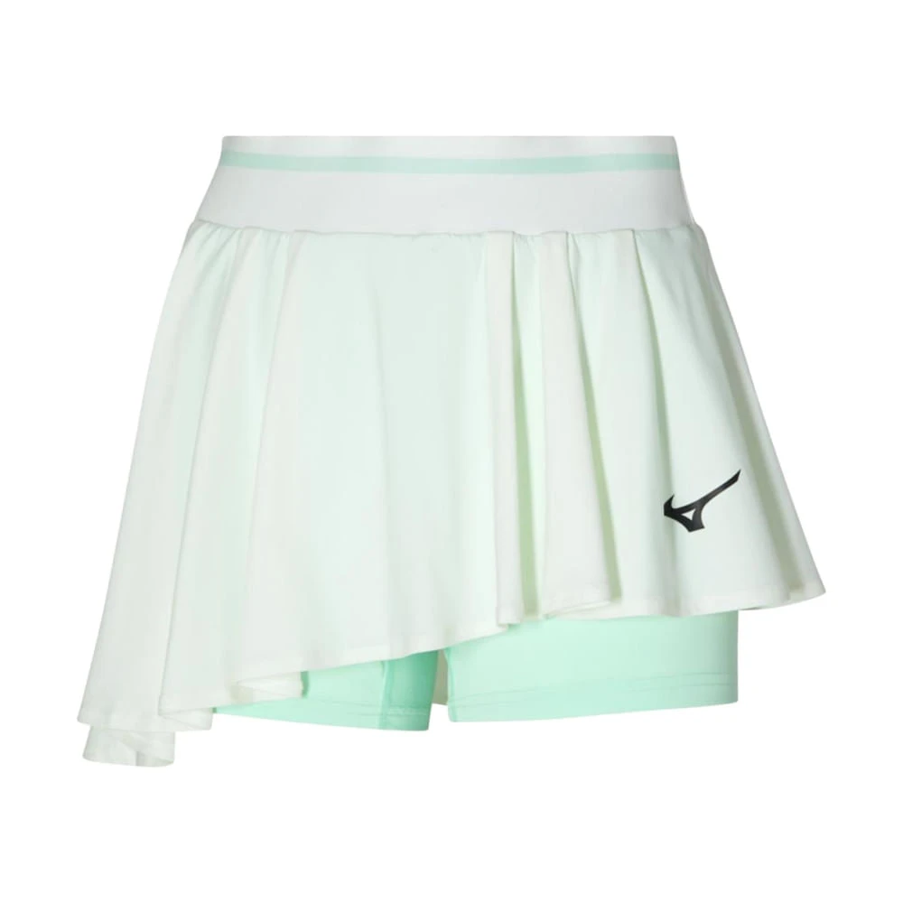 Mizuno PRINTED FLYING SKIRT | 000B-WHITE 1 Mizuno PRINTED FLYING SKIRT | 000B-WHITE