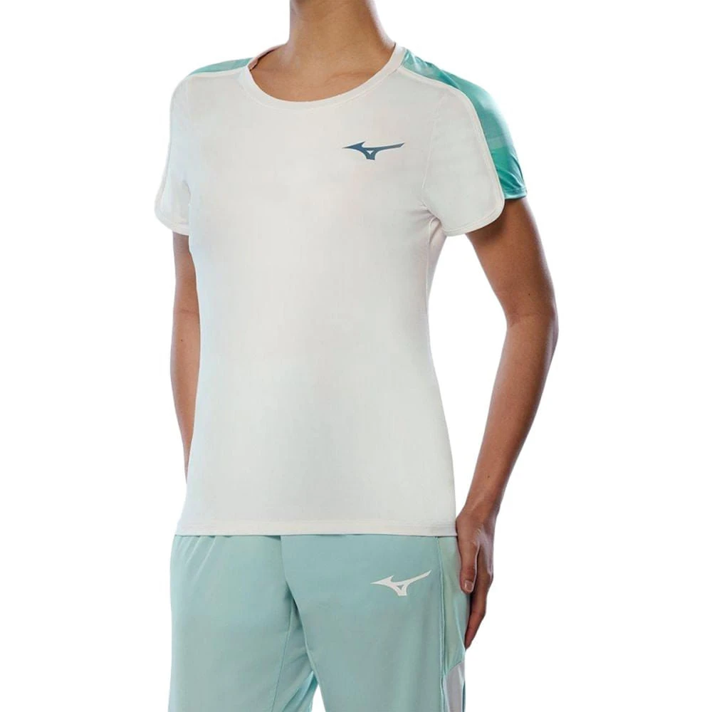 Mizuno PRINTED TEE | 0000-WHITE 3 Mizuno PRINTED TEE | 0000-WHITE - Image 3