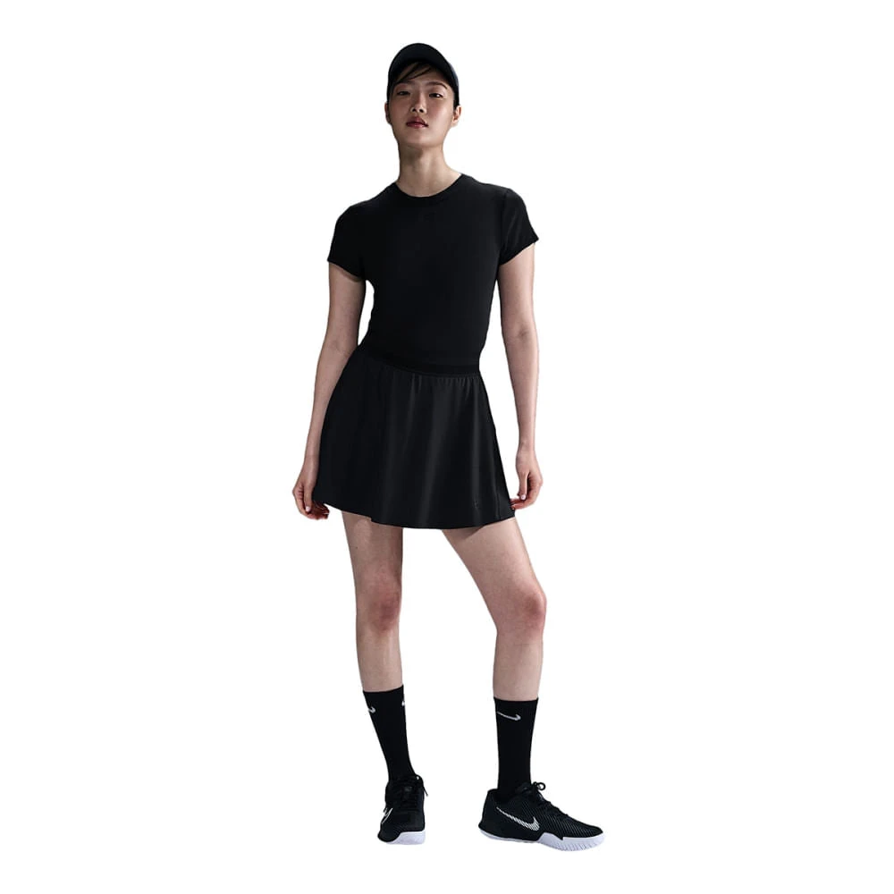 Nike ADVNTG HI-WAISTED SKIRT | 010-BLACK 1 Nike ADVNTG HI-WAISTED SKIRT | 010-BLACK