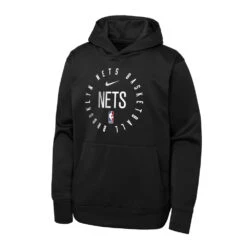 Nike NETS DF SPTLGHT PO HOODI | BLACK