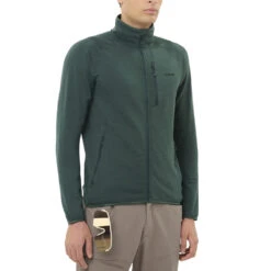 Salomon SNTIAL LIGHTWARM FZ M | GREEN GABL -Paragon Sports Shop 63721 40 LC2706900 GREEN 20GABLES 3