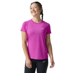 BROOKS SPRINT FREE SHORT SLEEVE | 588-MAGENT