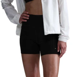 Nike W DF SWIFT HR 4IN SHORT | 010 BLACK/