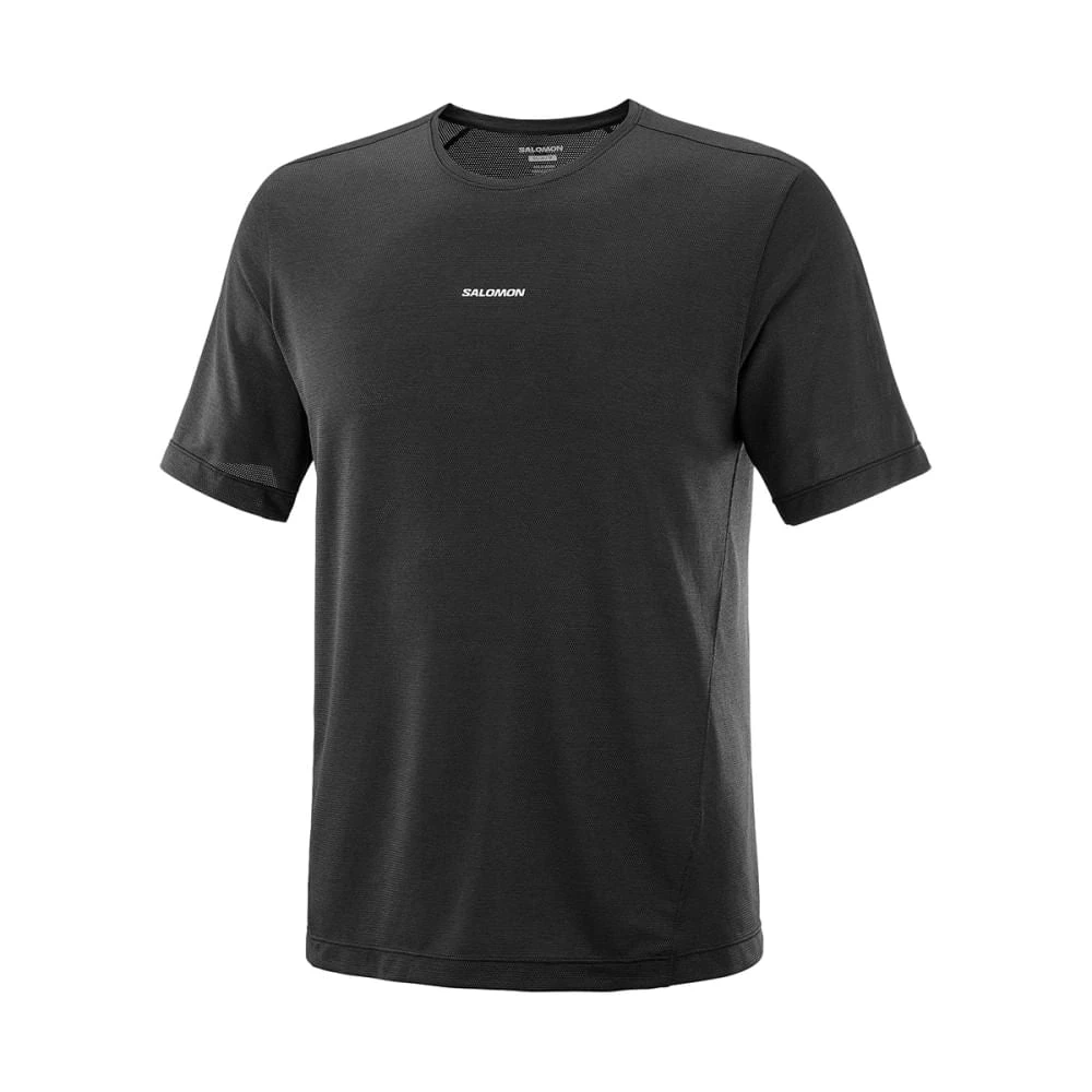 Salomon SHKOUT CORE SS TEE M | DEEP BLACK 1 Salomon SHKOUT CORE SS TEE M | DEEP BLACK