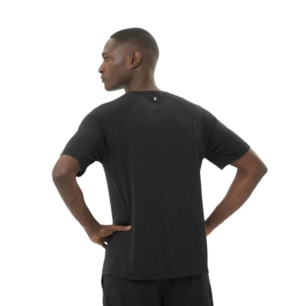 Salomon SHKOUT CORE SS TEE M | DEEP BLACK 3 Salomon SHKOUT CORE SS TEE M | DEEP BLACK - Image 3