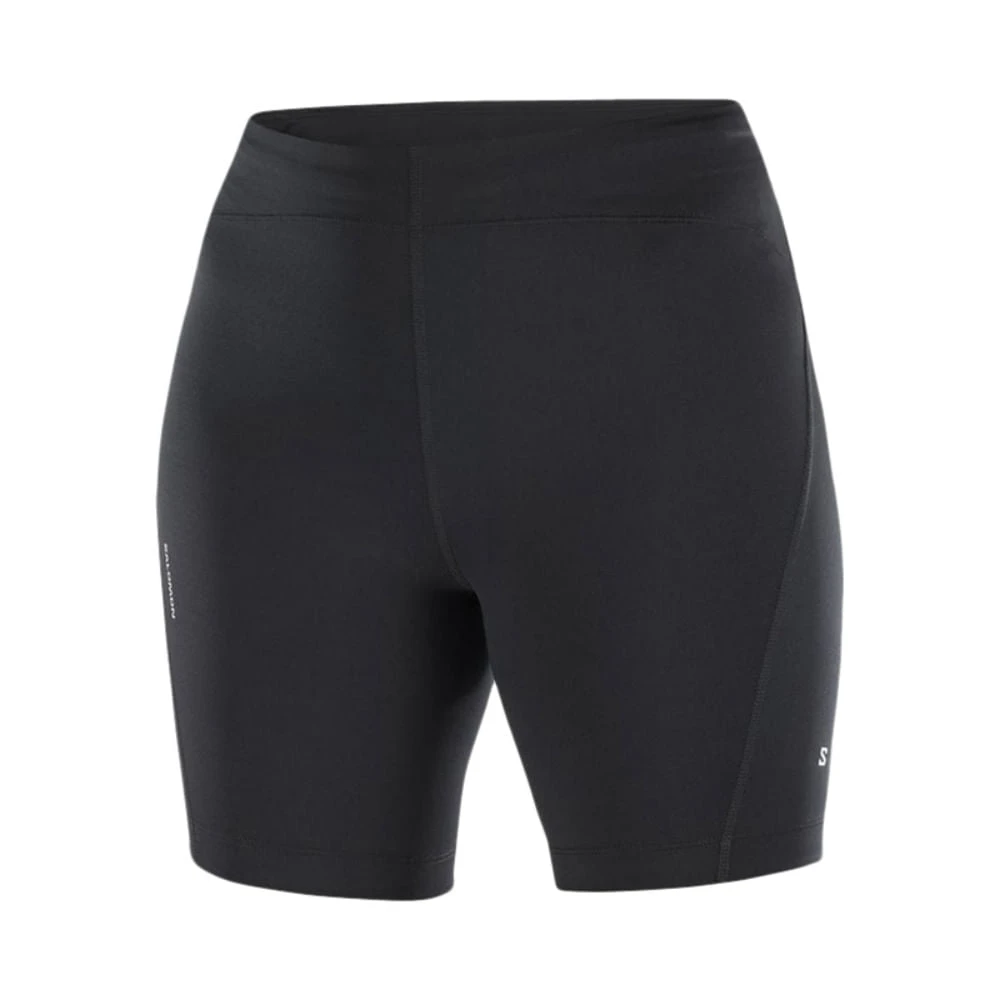 Salomon SHKOUT C SHRT TGHT 6IN W | DEEP BLACK 1 Salomon SHKOUT C SHRT TGHT 6IN W | DEEP BLACK