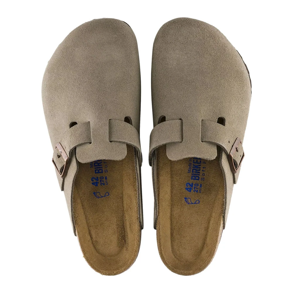 Birkenstock BOSTON SOFT FOOTBED | TAUPE 2 Birkenstock BOSTON SOFT FOOTBED | TAUPE - Image 2