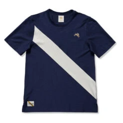 W VAN COTLANDT TEE | NAVY/IVORY