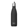 BOTTLE W.FLIPE STRAW CAP | ONYX