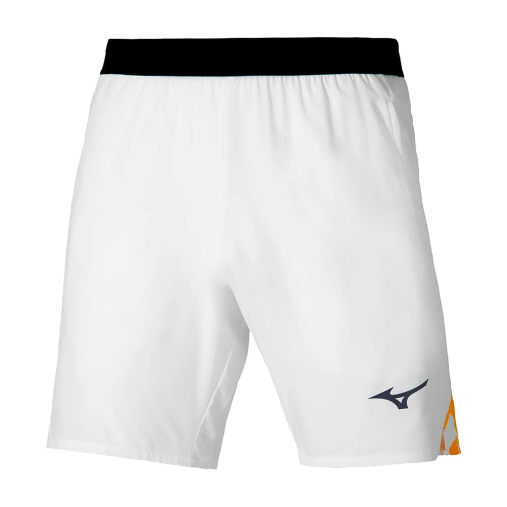 Mizuno 8 INCH AMPLIFY SHORT | 002Y-WHITE 1 Mizuno 8 INCH AMPLIFY SHORT | 002Y-WHITE