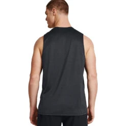 Under Armour M TECH VENT TANK | 001 BLACK -Paragon Sports Shop 68499 1619 1384290 BLACK 4