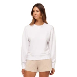 CLOUD TERRY CREW | WHT-WHITE