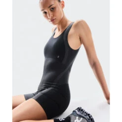 On W STUDIO KNIT BODYSUIT | BLACK ECLI -Paragon Sports Shop 70865 4 jpg