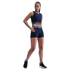 Nike W PRO DF CROPPED TANK TO | 410-MIDNIG -Paragon Sports Shop 72499 3